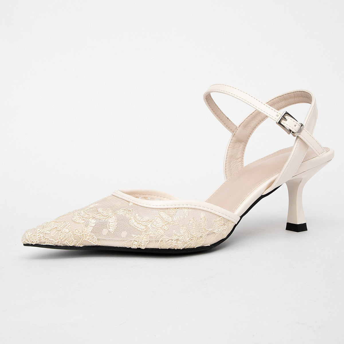 Summer 2026 New Mesh Pointed-Toe High Heels